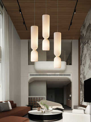 Twist Lampe suspendue minimaliste en PVC