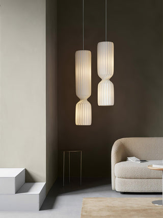 Twist Lampe suspendue minimaliste en PVC