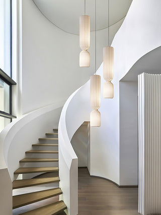 Twist Lampe suspendue minimaliste en PVC