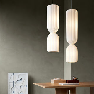 Twist Lampe suspendue minimaliste en PVC