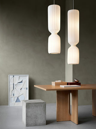 Twist Lampe suspendue minimaliste en PVC