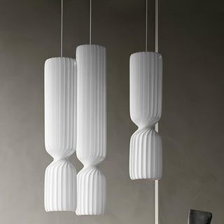 Twist Lampe suspendue minimaliste en PVC