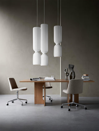 Twist Lampe suspendue minimaliste en PVC