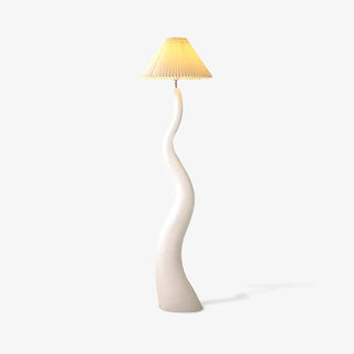 Bexyn Lampadaire en Résine Et Tissu