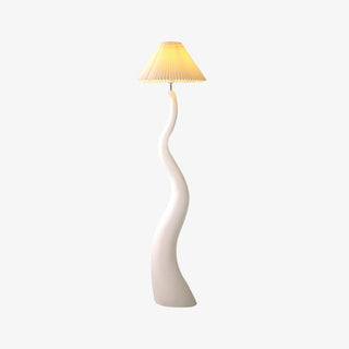 Bexyn Lampadaire en Résine Et Tissu