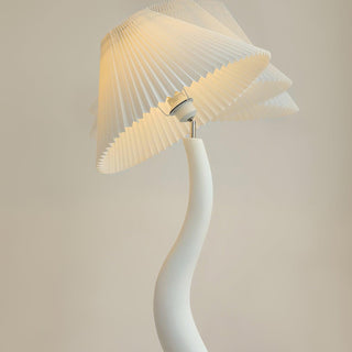 Bexyn Lampadaire en Résine Et Tissu