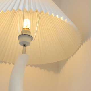 Bexyn Lampadaire en Résine Et Tissu