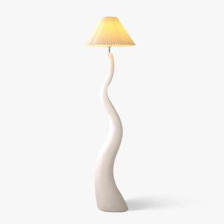 Bexyn Lampadaire en Résine Et Tissu