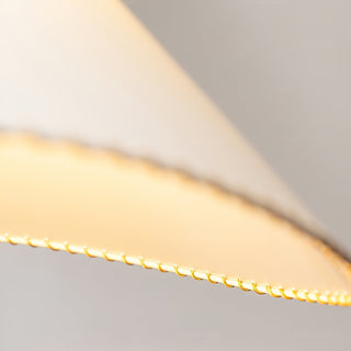 Aursoreth Nordic Tordu Abat-Jour Tissu Pendentif Lampe
