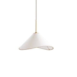 Aursoreth Nordic Tordu Abat-Jour Tissu Pendentif Lampe
