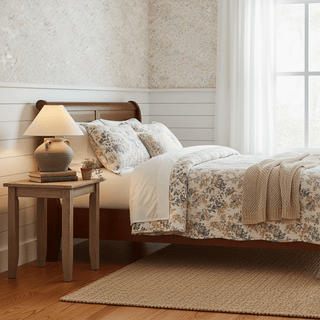 Two Handled Ceramic Jar Table Lamp-Neutral Decor