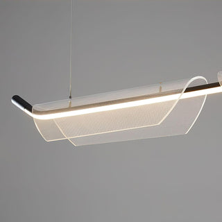 Vire Suspension Lampe Minimaliste en Acrylique
