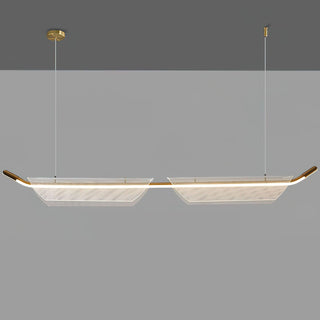 Vire Suspension Lampe Minimaliste en Acrylique