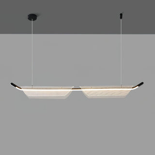 Vire Suspension Lampe Minimaliste en Acrylique
