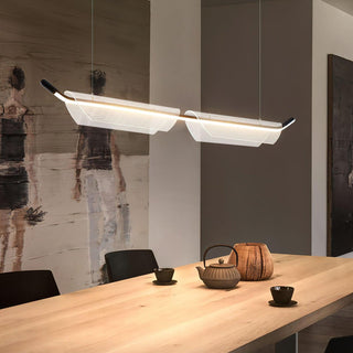 Vire Suspension Lampe Minimaliste en Acrylique