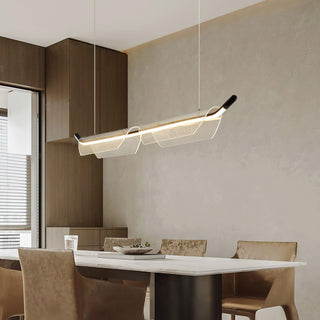 Vire Suspension Lampe Minimaliste en Acrylique