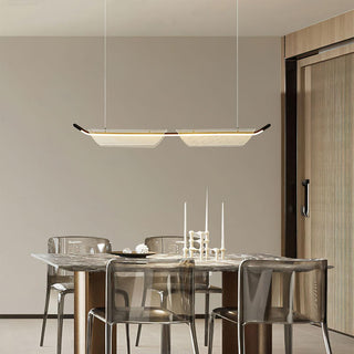 Vire Suspension Lampe Minimaliste en Acrylique