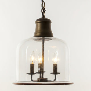 Sysolion Suspension Métal Verre Élégance Vintage