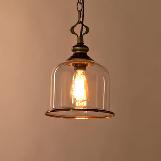 Sysolion Suspension Métal Verre Élégance Vintage
