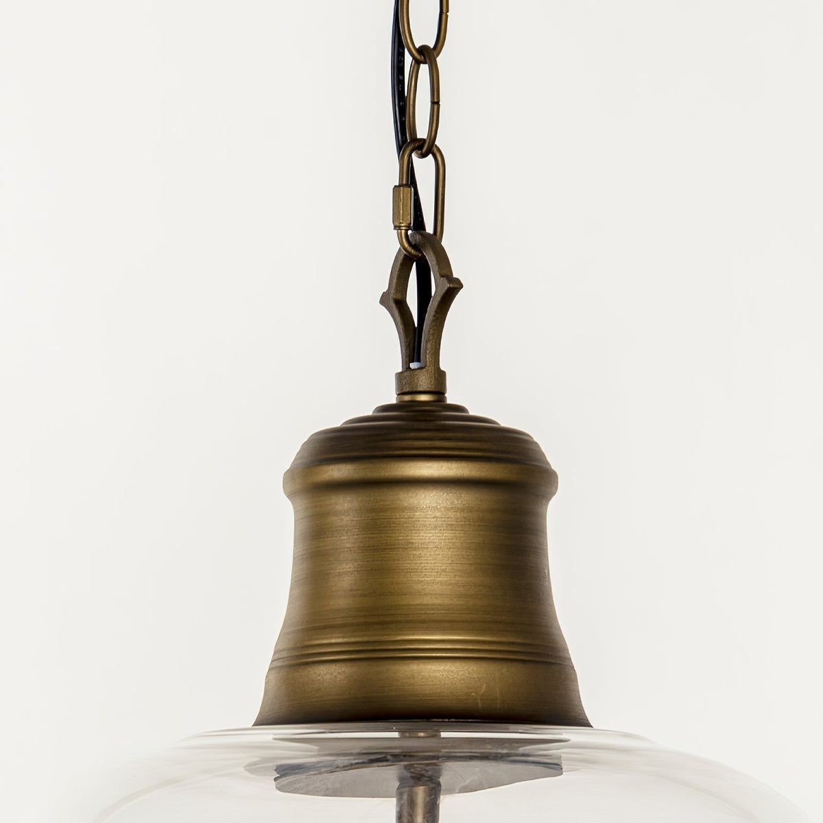 Sysolion Suspension Métal Verre Élégance Vintage