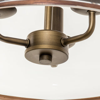 Sysolion Suspension Métal Verre Élégance Vintage
