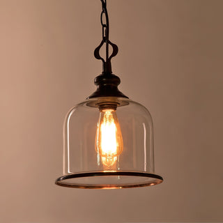 Sysolion Suspension Métal Verre Élégance Vintage