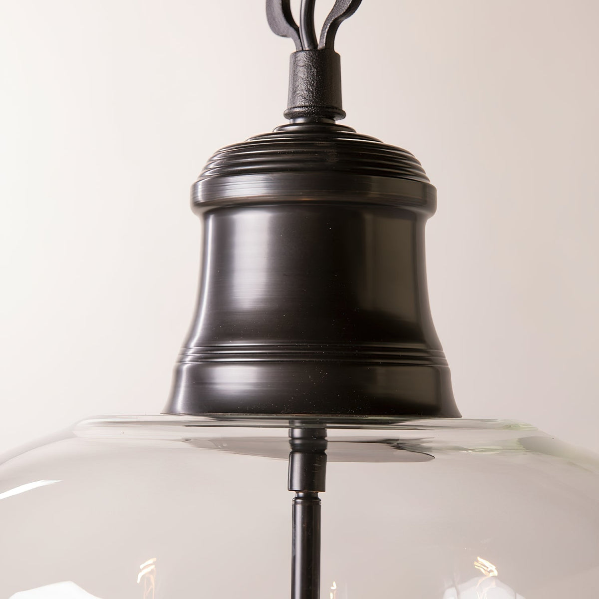 Sysolion Suspension Métal Verre Élégance Vintage