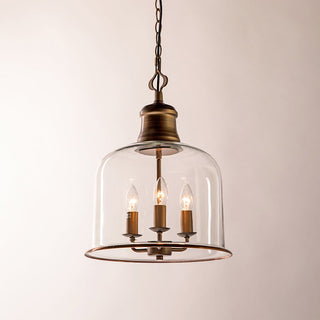 Sysolion Suspension Métal Verre Élégance Vintage