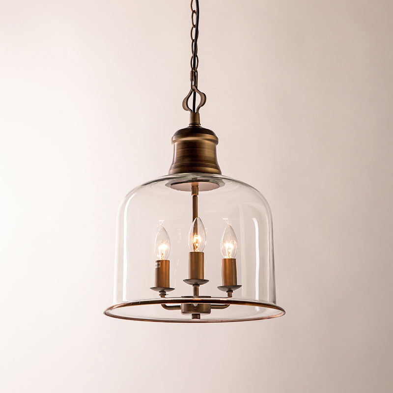 Sysolion Suspension Métal Verre Élégance Vintage