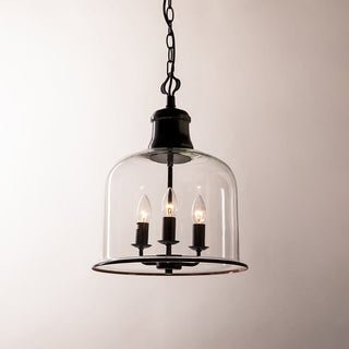 Sysolion Suspension Métal Verre Élégance Vintage