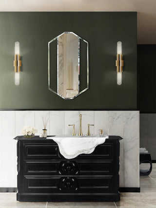 Opal Applique Murale Art Nordique Petit Cristal