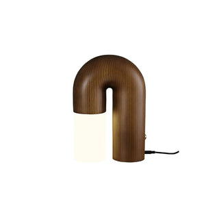 Arch Fashion Wood Table Lamp-Neutral Decor