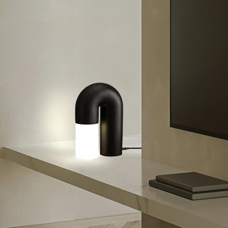 Arch Fashion Wood Table Lamp-Neutral Decor