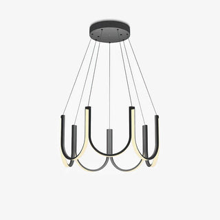 Peyton Suspension Noire Moderne