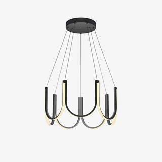 Peyton Suspension Noire Moderne