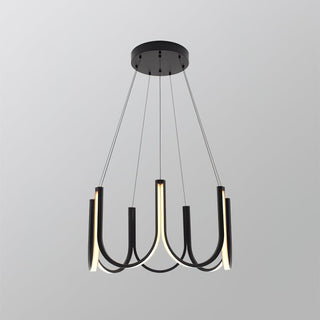 Peyton Suspension Noire Moderne