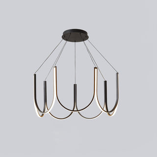 Peyton Suspension Noire Moderne