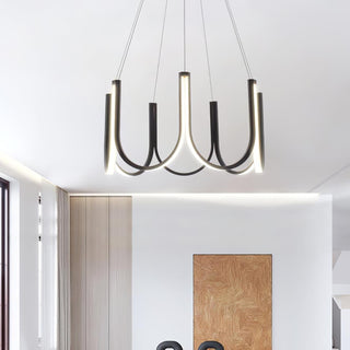 Peyton Suspension Noire Moderne