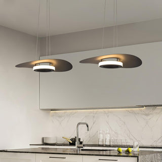 Solara Suspension en aluminium avec anneau OVNI minimaliste