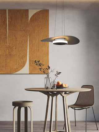 Solara Suspension en aluminium avec anneau OVNI minimaliste