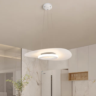 Solara Suspension en aluminium avec anneau OVNI minimaliste