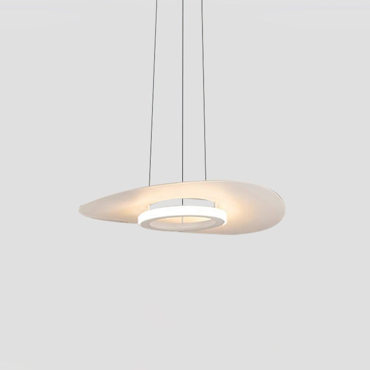 Finnael Suspension en aluminium avec anneau OVNI minimaliste