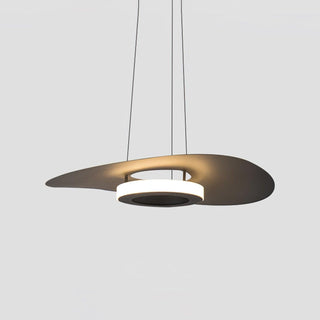 Solara Suspension en aluminium avec anneau OVNI minimaliste