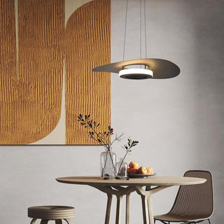 Solara Suspension en aluminium avec anneau OVNI minimaliste
