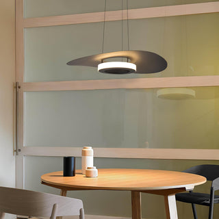Solara Suspension en aluminium avec anneau OVNI minimaliste