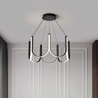 Peyton Suspension Noire Moderne