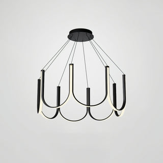 Peyton Suspension Noire Moderne
