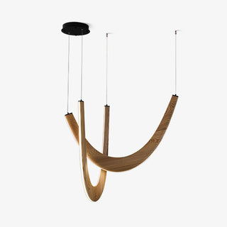 Lumora Suspension Lampe en Bois-Luire