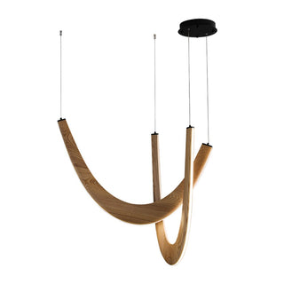Lumora Suspension Lampe en Bois-Luire