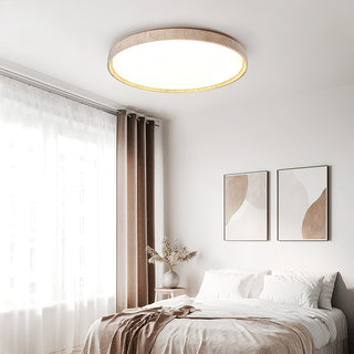 Symiror Lampe de Plafond Ronde Travertin Minimaliste Moderne-Luire